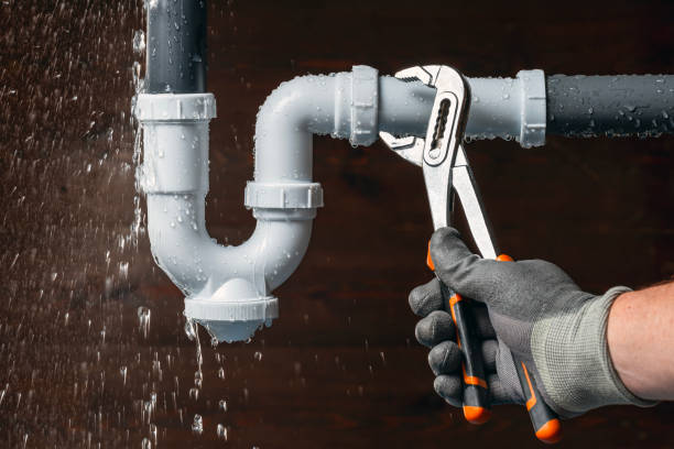 Professional Drain Cleaning technician working in Newmarket, NH